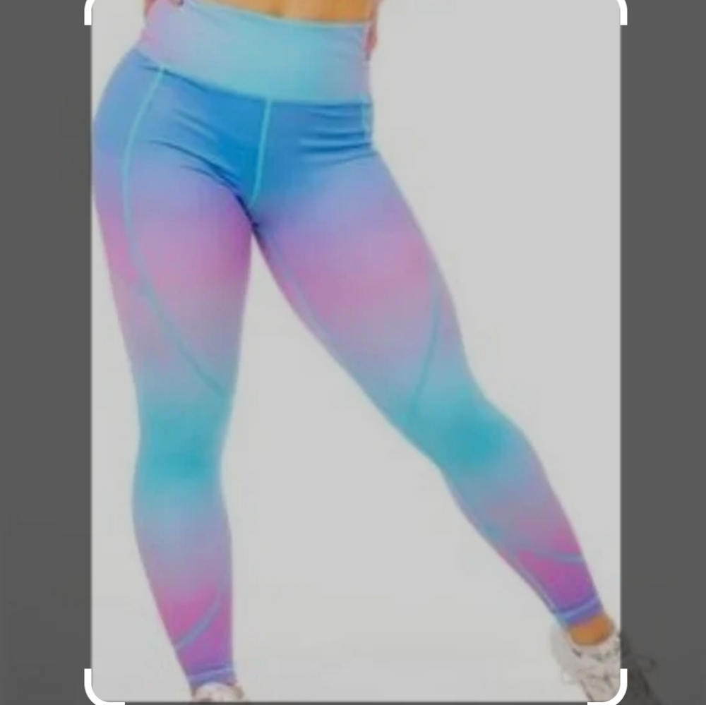 Curves N Combatboots Unicorn Leggings w/pockets